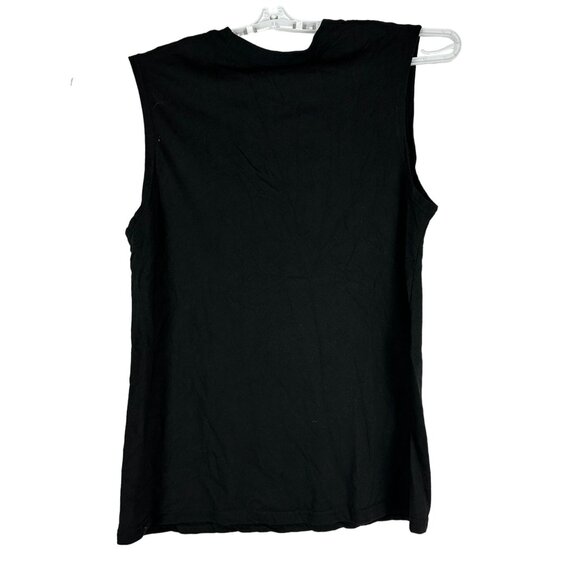 Revolution OT Men's Sleeveless Crew Neck T-Shirt Size XL Black - Picture 3 of 4